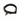 Found Classic Cotton Dog Collar | Black – Matte Black Hardware