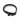Matte Black Rope Cat & Dog Collar