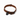 Cinnamon Waxed Cotton Canvas Cat & Dog Collar – Matte Black Hardware