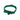 Emerald Washable Velvet Cat & Dog Collar – Matte Black Hardware