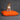 Fire Orange Waxed Cotton Canvas Dog Bed