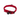 Red Washable Velvet Cat & Dog Collar – Matte Black Hardware