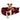 Mink Relaxer Bed - Red & Black
