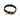Black Cotton Canvas Cat & Dog CollarDog CollarsFound My AnimalXS