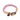 Blush Cotton Rope Cat & Dog Collar – Matte Black HardwareDog CollarsFound My AnimalXS