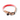 Coral Ombre Cotton Rope Cat & Dog Collar – Matte Black HardwareDog CollarsFound My AnimalXS