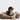 Corduroy Taupe Big Dog XL Ortho LoungeDog BedsFound My AnimalLarge Ortho
