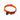 Fire Orange Waxed Cotton Canvas Cat & Dog Collar – Matte Black HardwareDog CollarsFound My AnimalXS