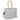 Gray Waxed Cotton Canvas Dog CarrierDog TotesFound My Animal