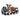 Mink Relaxer Bed - Black & WhiteDog BedsFound My AnimalMedium