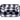 Mink Relaxer Bed - Black & WhiteDog BedsFound My AnimalMedium