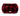 Mink Relaxer Bed - Red & BlackDog BedsFound My AnimalMedium