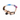 Mood Ring Ombre Cotton Rope Cat & Dog Collar – Matte Black HardwareDog CollarsFound My AnimalXS