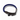 Navy Rope Cat & Dog Collar – Matte Black HardwareDog CollarsFound My AnimalXS
