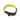 Neon Yellow Rope Cat & Dog Collar – Matte Black HardwareDog CollarsFound My AnimalXS