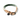 Olive Ombre Cotton Rope Cat & Dog Collar – Matte Black HardwareDog CollarsFound My AnimalXS