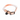 Peach Ombre Cotton Rope Cat & Dog Collar – Matte Black HardwareDog CollarsFound My AnimalXS