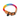 Prismatic Ombre Cotton Rope Cat & Dog Collar – Matte Black HardwareDog CollarsFound My AnimalXS