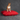 Red Washable Velvet Dog BedDog BedsFound My AnimalM