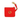 Red Waxed Cotton Canvas Poop Bag PouchPoop Bag PouchesFound My Animal