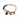 The Catskill Ombre Cotton Rope Cat & Dog Collar – Matte Black HardwareDog CollarsFound My AnimalXS