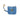 Basic Blue Waxed Cotton Canvas Poop Bag PouchPoop Bag PouchesFound My Animal