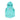 Big Full Heart Animal Hoodie, Aqua + FuchsiaBig Full Heart Animal HoodiesFound My AnimalXS