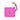 Bright Pink Waxed Cotton Canvas Poop Bag PouchPoop Bag PouchesFound My Animal