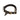 Found Classic Cotton Dog Collar | BlackDog CollarsFound My AnimalXS