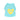 Found My Animal Big Full Heart Animal T-Shirt, Aqua + CitronBig Full Heart Animal T-ShirtsFound My AnimalXS