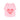 Found My Animal Big Full Heart Animal T-Shirt, Pale Coral + CoralStudio T-ShirtsFound My AnimalXS