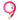 Magenta Ombre Cotton Rope Dog Leash by Found My Animal | Adjustable & HandcraftedShop LeashesFound My AnimalS